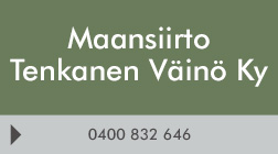 Maansiirto Tenkanen Väinö Ky logo